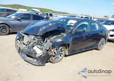 2016 Honda Civic Ex z USA, uszkodzony, nr VIN 19XFC2F74GE053917